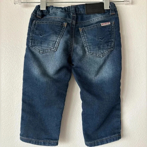 HUDSON Jeans Toddler Dark Wash Jeans - Picture 8 of 12